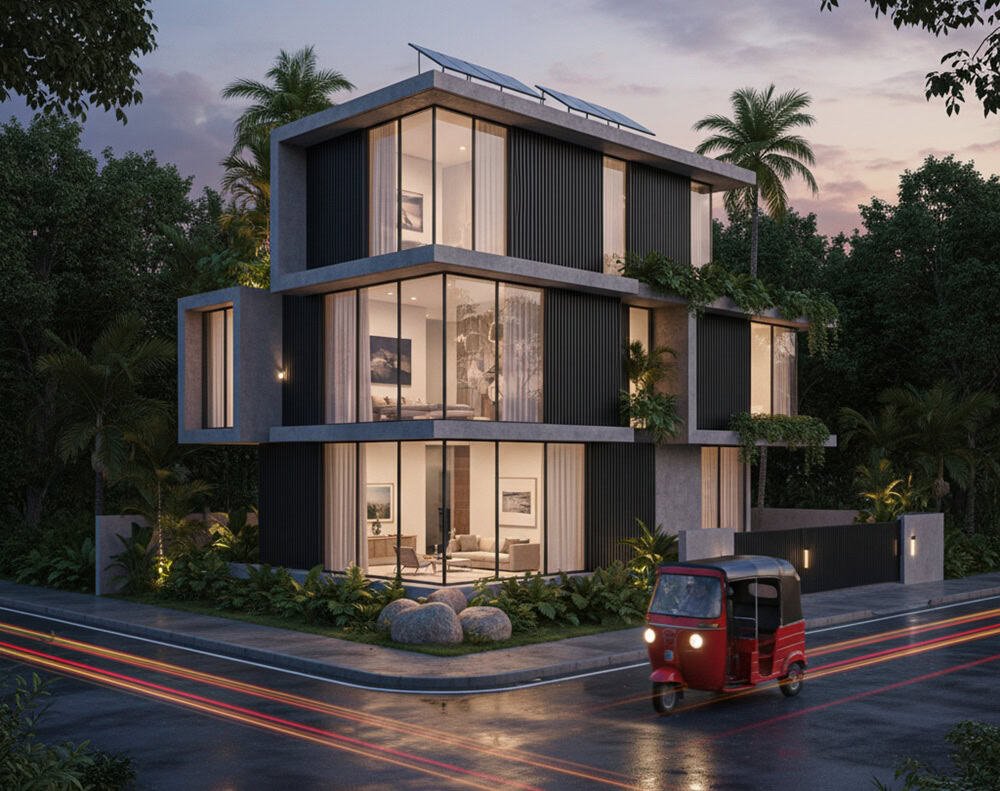 box type house design in Sri Lanka