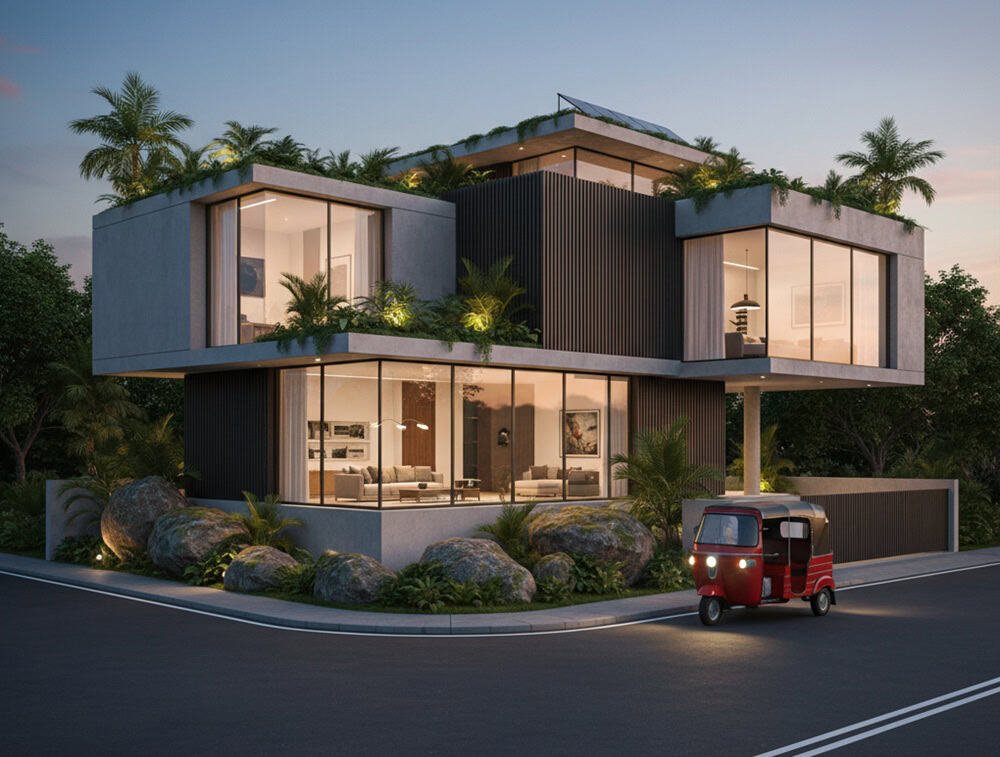 box type house design in Sri Lanka