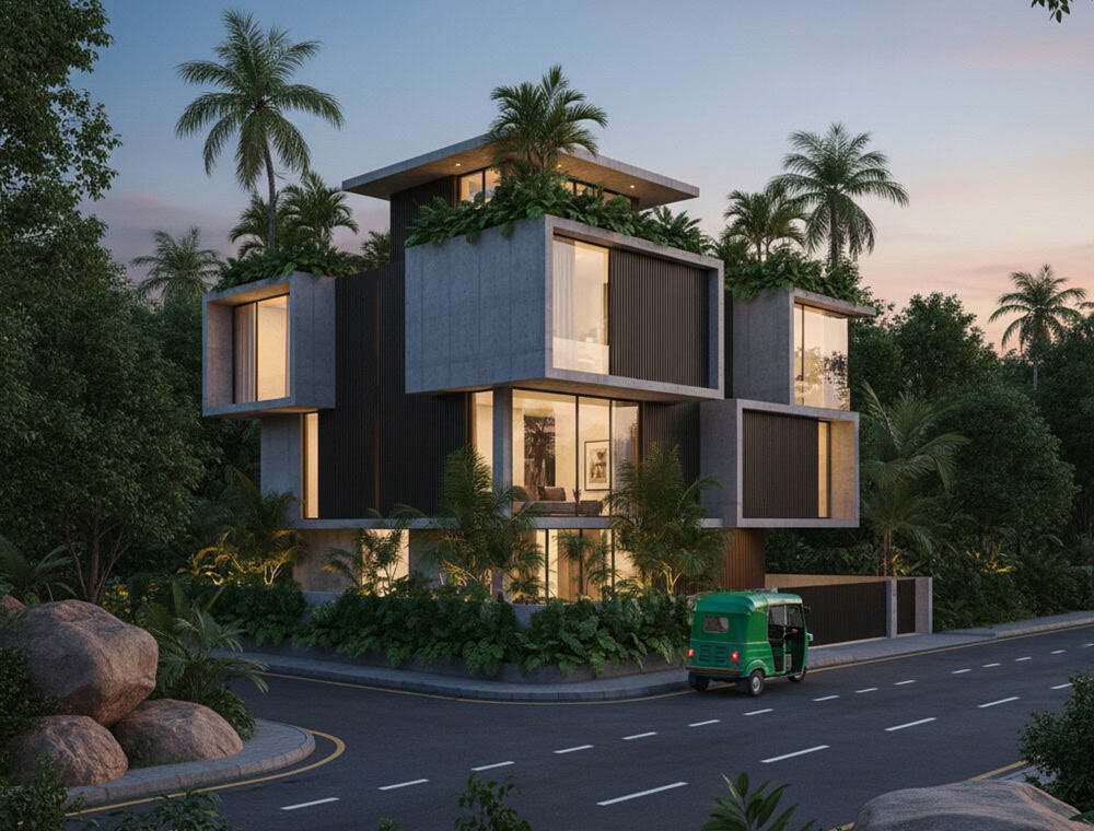 box type house design in Sri Lanka