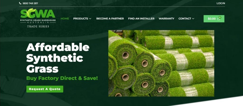 Synthetic Grass Ware House